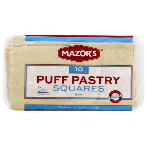 Квадратное слоеное тесто с вольным тестом – 11,99 унций (340 г)